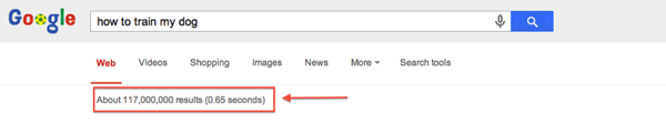 google search