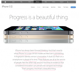 apple's website