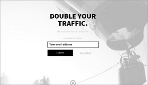 double your traffic