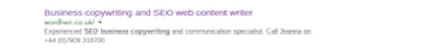 business copywriting