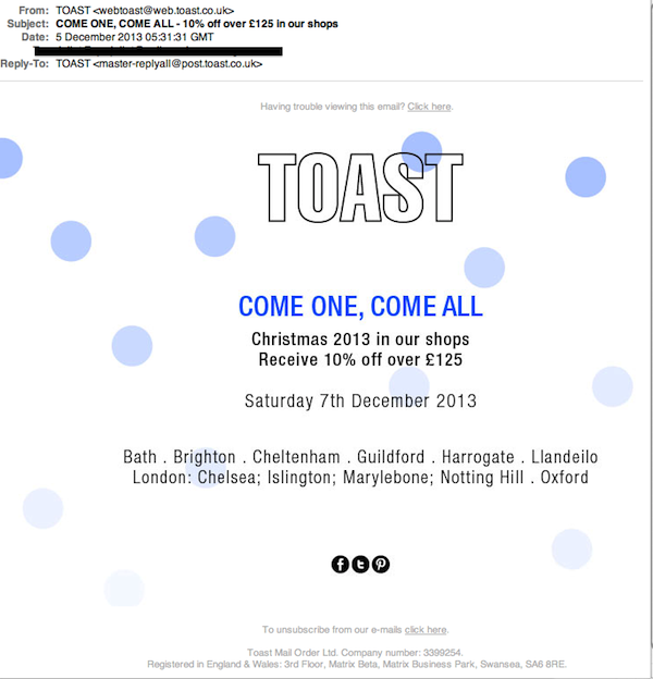 toast