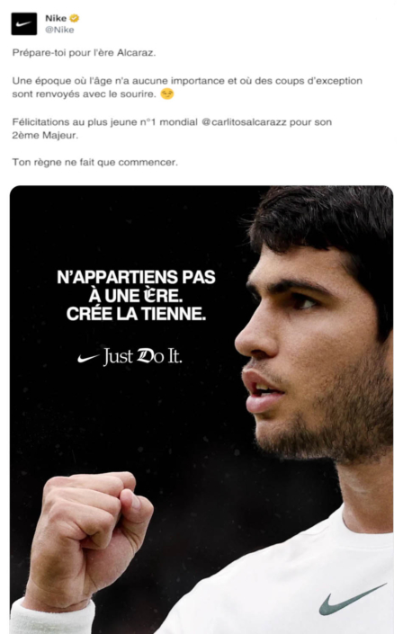 alcaraz-tweet-julien-french-berlin-copywriter-collective Alcaraz Vueling la Defense Julien French Copywriter Collective