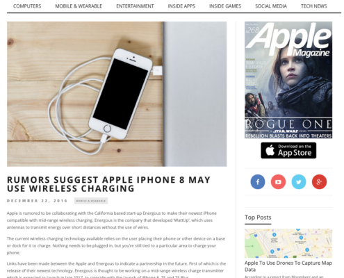 apple-magazine-benjamin-digital-copywriting-durham-uk-copywriter-collective