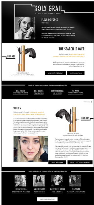 Holy Grail Chiara English Copywriter London Copywriter Collective
