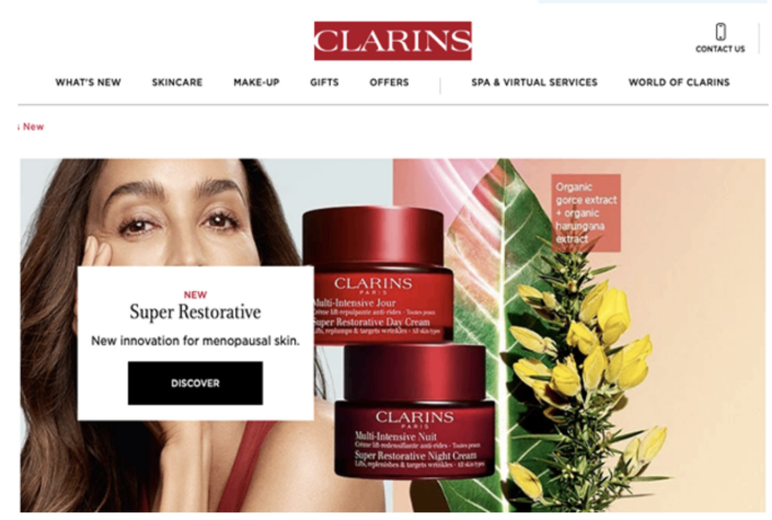 Clarins Alistair English Copywriter Paris
