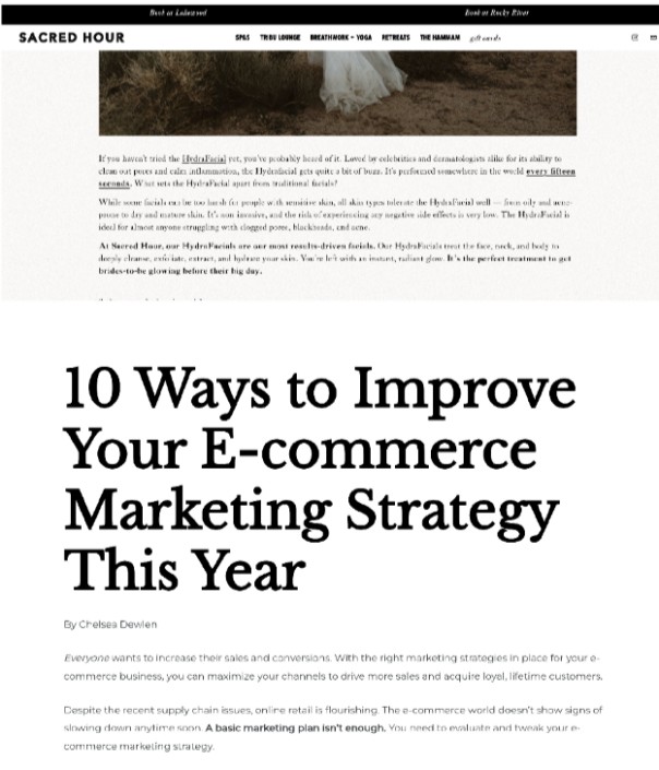 E-commerce Chelsea American Copywriter Brooklyn New York Copywriter Collective