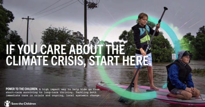 Save the children Serena American Copywriter New York Copywriter Collective