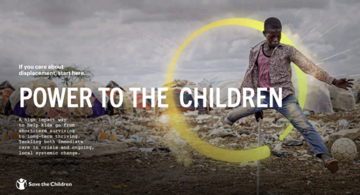 Save the children Serena American Copywriter New York Copywriter Collective